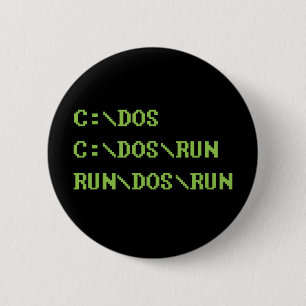 run dos run ronde button 5,7 cm