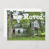 Run Down House We hebben Kaarten voor adreswijzigi (Voorkant / Achterkant)