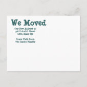 Run Down House We hebben Kaarten voor adreswijzigi (Achterkant)