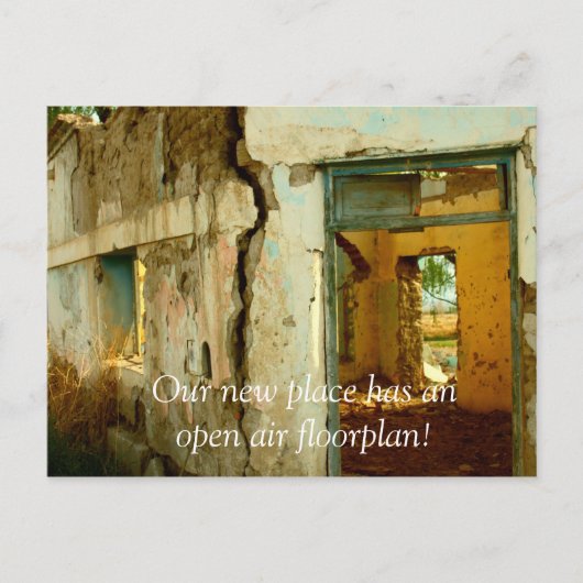 Run Down House We hebben Kaarten voor adreswijzigi (Voorkant)