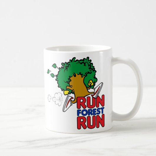 Run Forest Run Koffiemok (Rechts)