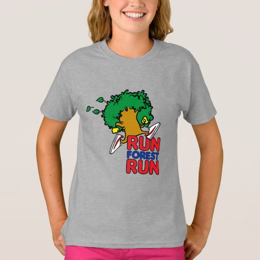 Run Forest Run T-shirt (Voorkant)