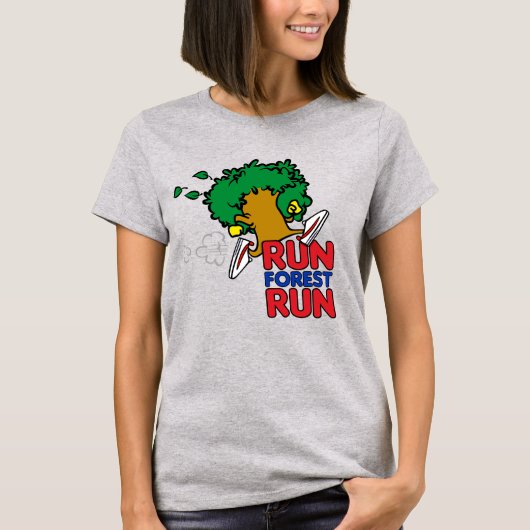 Run Forest Run T-shirt (Voorkant)