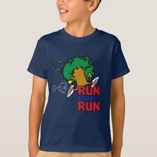 Run Forest Run T-shirt (Voorkant)