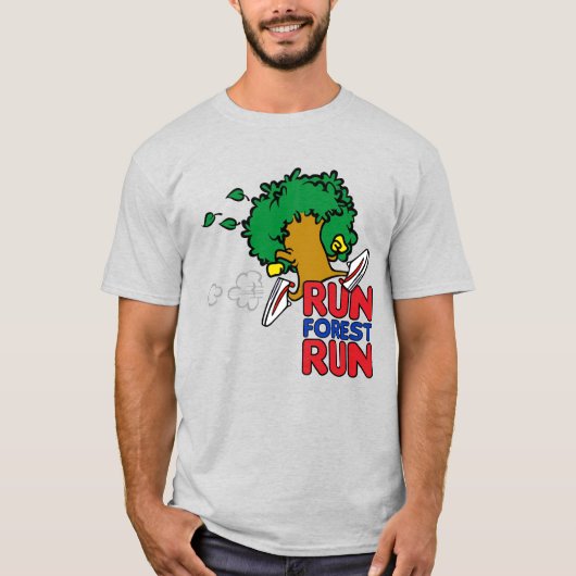 Run Forest Run T-shirt (Voorkant)