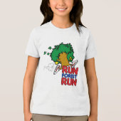 Run Forest Run Tri-Blend Shirt (Voorkant)