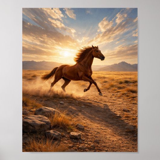Run Free Poster (Voorkant)