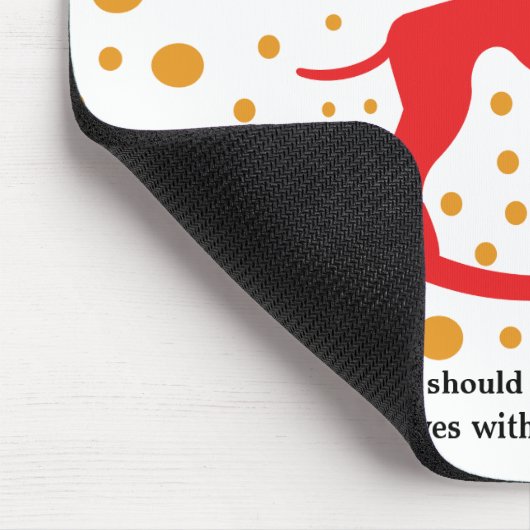 Run Free - Red de Greyhounds! (met gedicht) Muismat (Hoek)