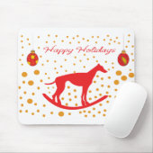 Run Free - Red de Greyhounds! Muismat (Met muis)