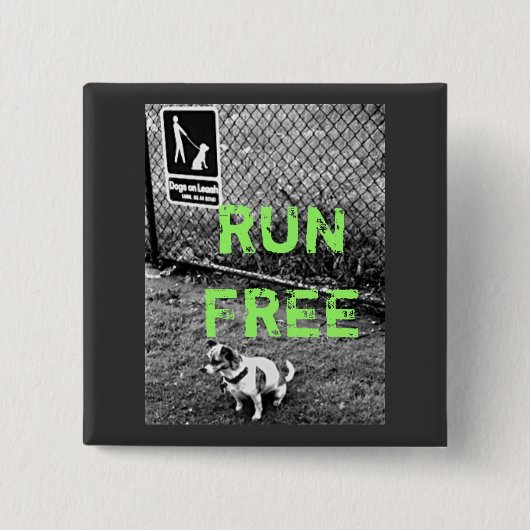 RUN FREE Tender Button (Voorkant)