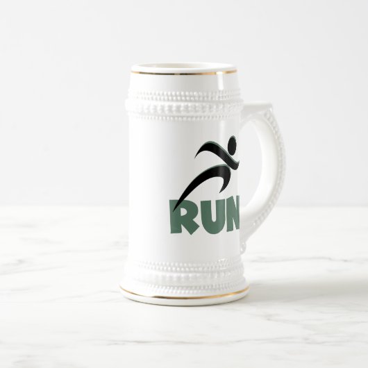 RUN Green Bierpul (Voorkant rechts)