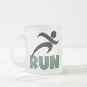 RUN Green Matglas Koffiemok (Links)