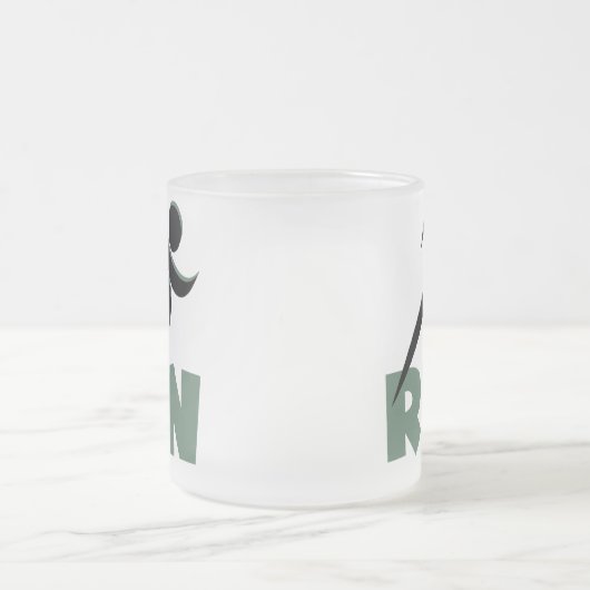 RUN Green Matglas Koffiemok (Center)