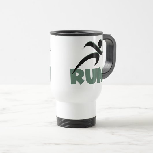 RUN Green Reisbeker (Voorkant rechts)