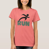 RUN Green T-shirt (Voorkant)