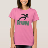 RUN Green T-shirt (Voorkant)