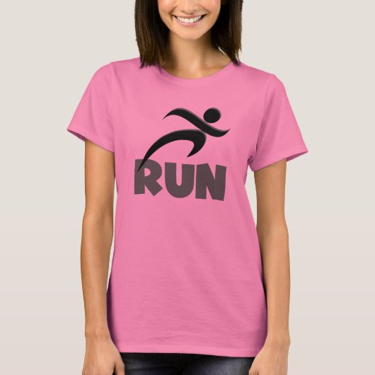 RUN Green T-shirt (Voorkant)