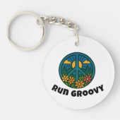 Run Groovy Sleutelhanger (Voorkant)