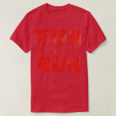 RUN HERSHEL RUN Hershel Walker Senator Georgia 202 T-shirt (Design voorkant)