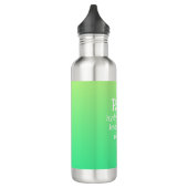 RUN, Hydrate, Eat, Love.. Steel Water Bottle Waterfles (Links)