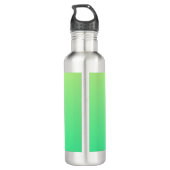 RUN, Hydrate, Eat, Love.. Steel Water Bottle Waterfles (Achterkant)