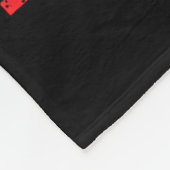 Run I Dare You Funny Baseball Catcher Baseball Pla Fleece Deken (Hoek)