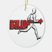 RUN I RUN (GUY / MALE / BOY) ORNAMENT (Links)