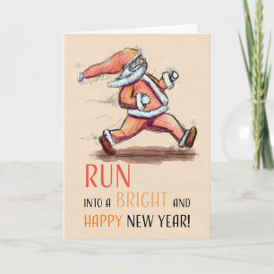 Run into a new year! kaart