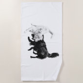 Run Into The Moment Strandlaken (Voorkant)