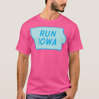 Run Iowa T-shirt