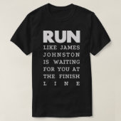 RUN - James Johnston 2 T-shirt (Design voorkant)