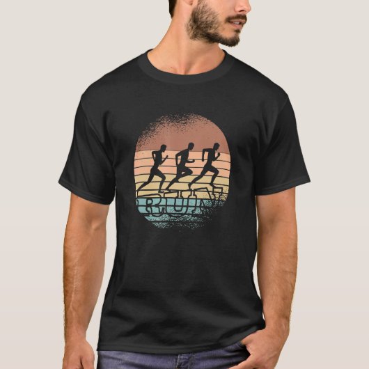 Run jogging athletes running Outfit for marathon r T-shirt (Voorkant)