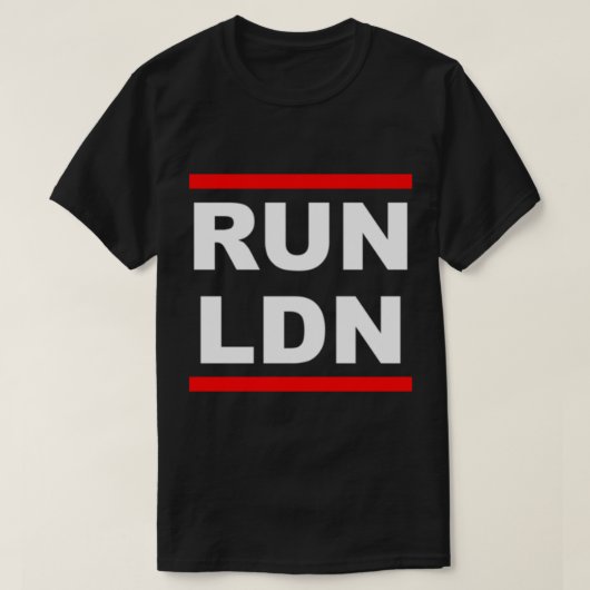 Run London Marathon T-shirt (Design voorkant)