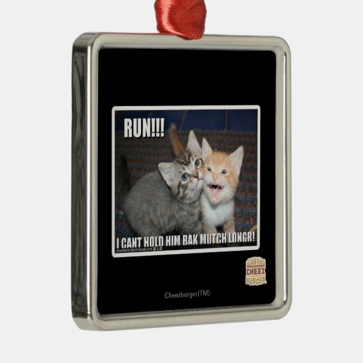 RUN!! METALEN ORNAMENT (Rechts)