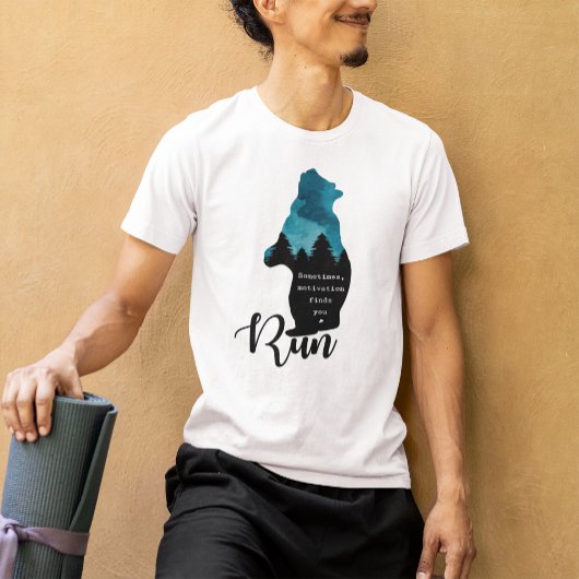 Run Motivation vindt je grappig Beer T-shirt