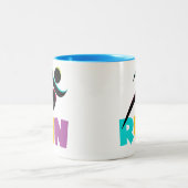 RUN Multi Tweekleurige Koffiemok (Center)