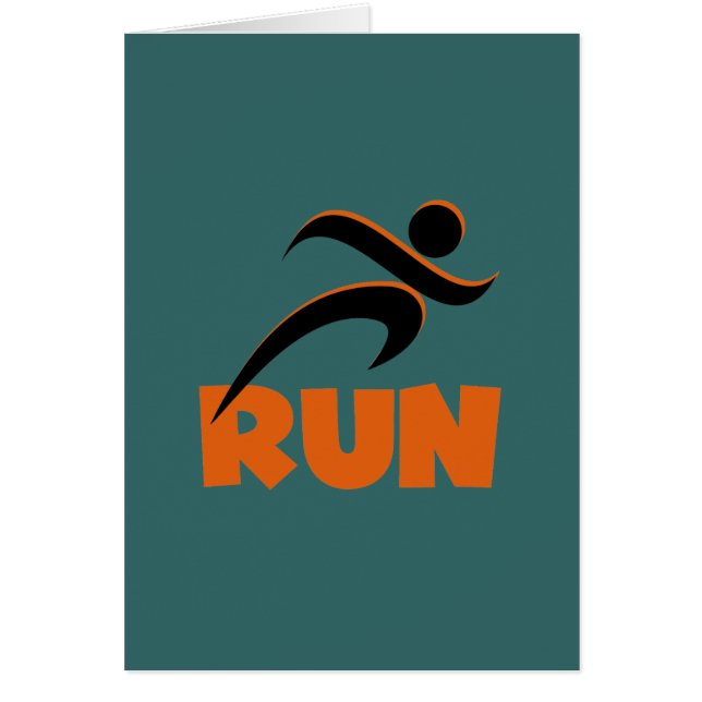 RUN Oranje (Voorkant)
