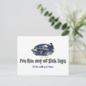 RUN-OUT-OF-SICK-DAYS-[Conve Briefkaart (Staand voorkant)