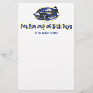RUN-OUT-OF-SICK-DAYS-[Conve Briefpapier