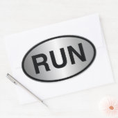 RUN OVALE STICKER (Envelop)