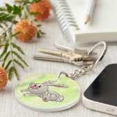 Run rabbit run sleutelhanger (Voorkant Rechts)