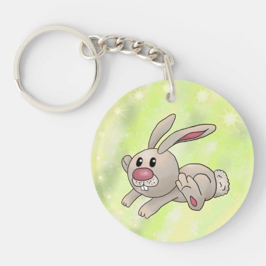 Run rabbit run sleutelhanger (Voorkant)