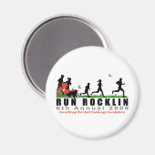 Run Rocklin Magnet (Voorkant / Achterkant)