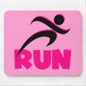 RUN Roze Muismat (Voorkant)