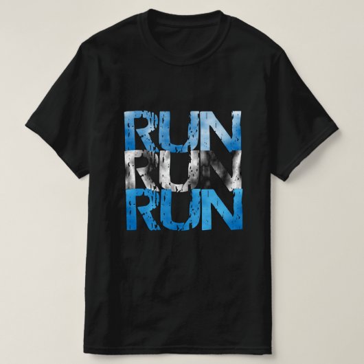 Run Run Run - Runner T-shirt (Design voorkant)
