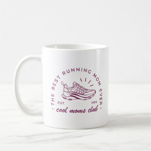 Run running cool moeder club beste loper grappige  koffiemok