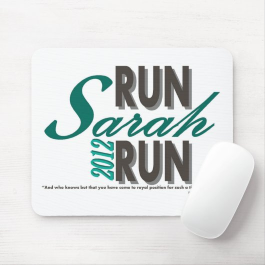 Run Sarah Run Muismat (Met muis)