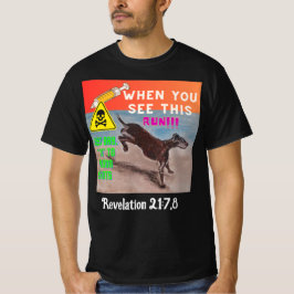 Run. Schrift T-shirt