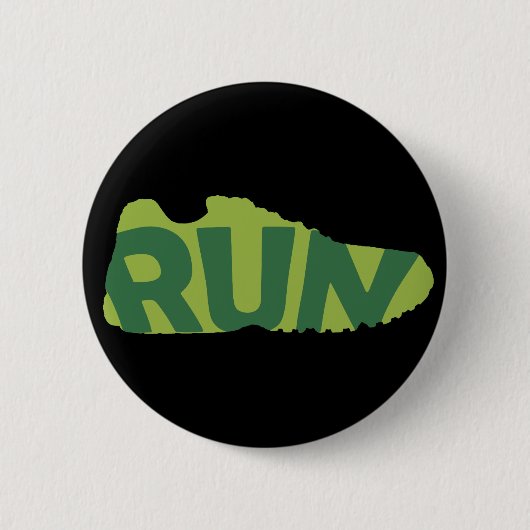 Run Shoe Ronde Button 5,7 Cm (Voorkant)
