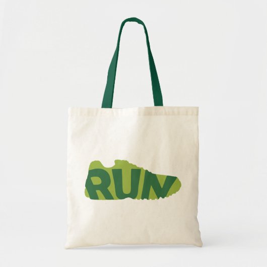 Run Shoe Tote Bag (Voorkant)